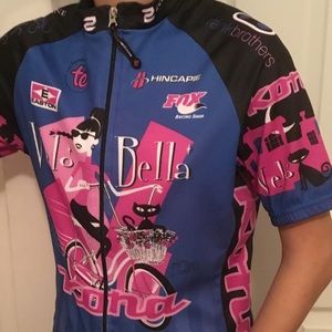 Biking jersey, medium. “Hincapie”